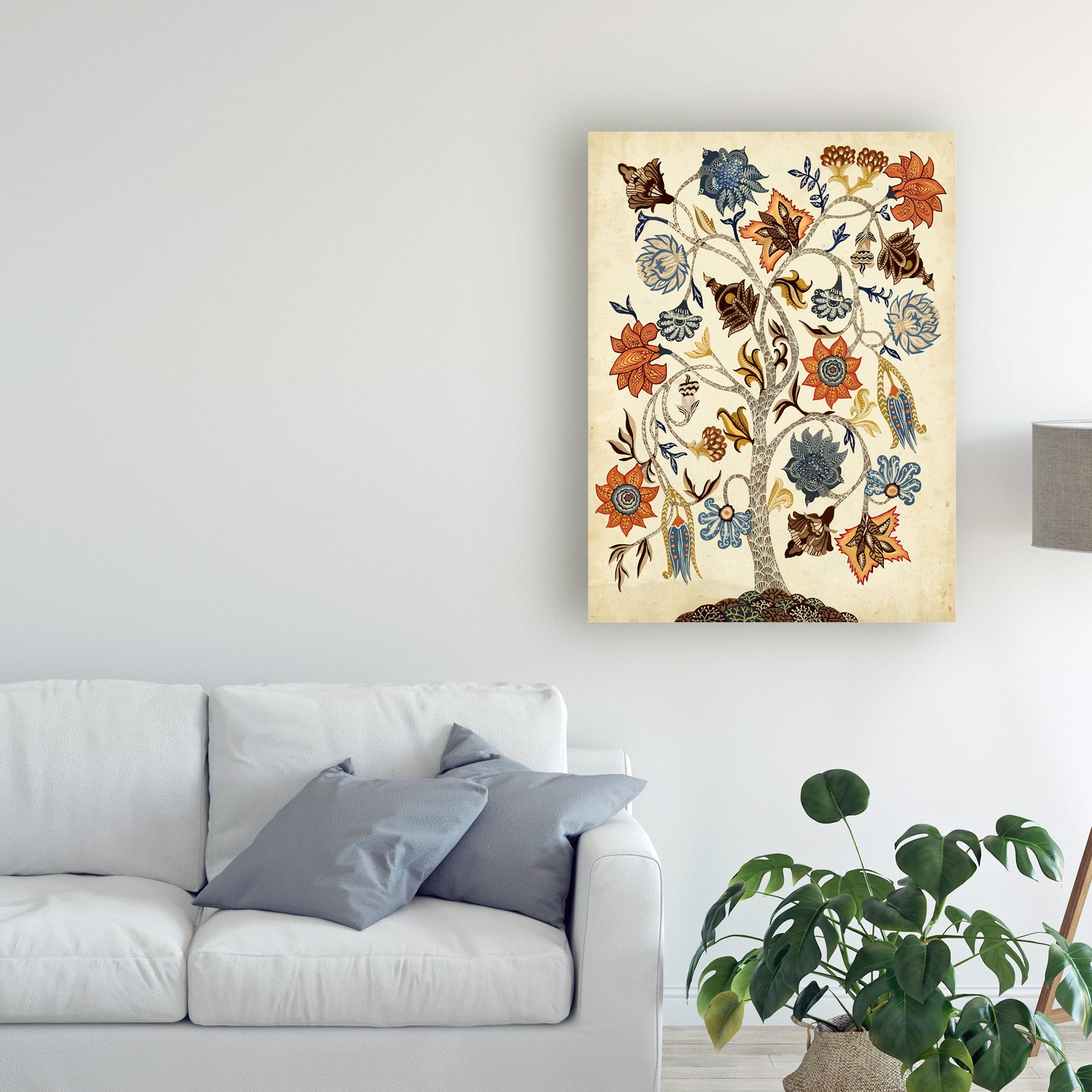 Trademark Fine Art 'Vintage Tree of Life' Canvas Art by Naomi McCavitt
