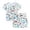 3-Red, variant on WhouRiu Boys Girls Summer Casual Outfits Kids Unisex Short Sleeve Cartoon Graphic Tees Shorts Sets