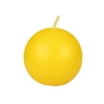 thumbnail image 2 of Zest Candle 6-Piece Ball Candles, 3-Inch, Yellow, 2 of 4