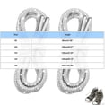 thumbnail image 3 of Tauxra Glitter Shoelaces Round Rope Style with Bling, Replacement Shoe Laces for Sneakers Hoodies Jackets Bags, Pack of 1 Pair Strong Elastic Drawstring Cords, 3 of 5