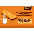 thumbnail image 4 of Bichobi Korean Chocolate Biscuit Bars, Crispy Chocolate Filled Crackers, Sweet Snack, Individually Wrapped, 5 Pack (4.41 oz Total), 4 of 9