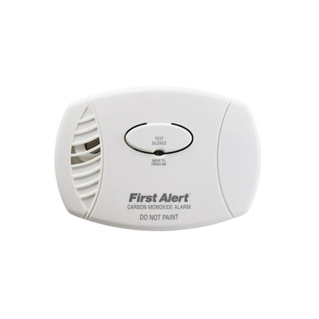 First Alert COBATT-6 Carbon Monoxide Alarm, Battery Powered, 6-Pack
