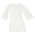 thumbnail image 4 of LIFKOME 1 Set Cotton Bath Robe for Sauna Use 45X27.6X0.08in, 4 of 8