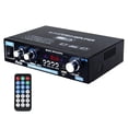 thumbnail image 2 of AK35 Bluetooth 5.0 Amplificador de audio estéreo de 2 canales Receptor Mini .0 CH parltavoces domésticos de 90 W x 2 con control Sunnimix amplificador estéreo, 2 of 8