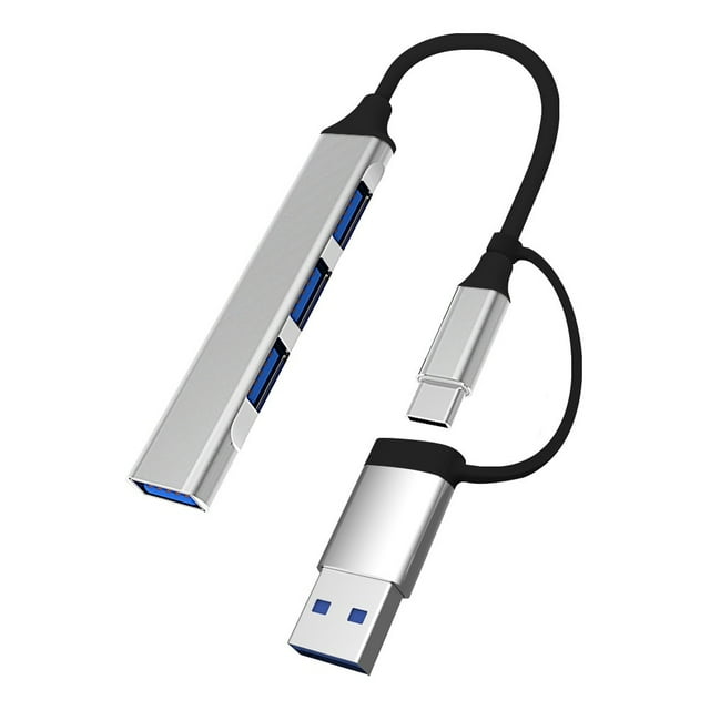 2 IN 1 HUB Universal Compact Mini Docking Station PD High Speed USB Hub for Computer Accessories