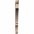 thumbnail image 2 of Ekena Millwork 3 1/2"W x 44"D x 44"H Balboa Craftsman Smooth Bracket, Douglas Fir, 2 of 13