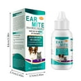100ML Dog Ear Cleaner Pet Ear Cleaning Ear Cleaner Drops Ear For Dogs