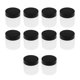 thumbnail image 5 of Tarro para mascotas con tapa redonda apilable, reutilizable, ligero, transparente, latas de cocina para 10 Uds 100ml, 5 of 9