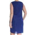thumbnail image 2 of Rachel Roy Womens Draped Wrap Dress, Blue, Large, 2 of 2