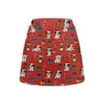 thumbnail image 6 of Yuyamidu Pug Golf Skirts for Women Tennis Skirts with Shorts Red Christmas Women High Waisted Golf Skirt with Pocket Women's Athletic Skorts Size XS, 6 of 8