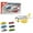 Yellow, variant on Sdmnsg-T Storage Transport Plane Cargo with 6 Free Wheel Diecast Construction Vehicles, Christmas and Birthday Gift Airplane(Red)
