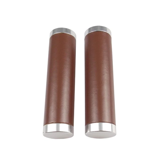Greeniant 1 par de empuñaduras antideslizantes para bicicleta de montaña, patinete de cuero Artificial, manillar de bicicleta, funda antideslizante para Ciclismo No.2 Greeniant OD009667-02