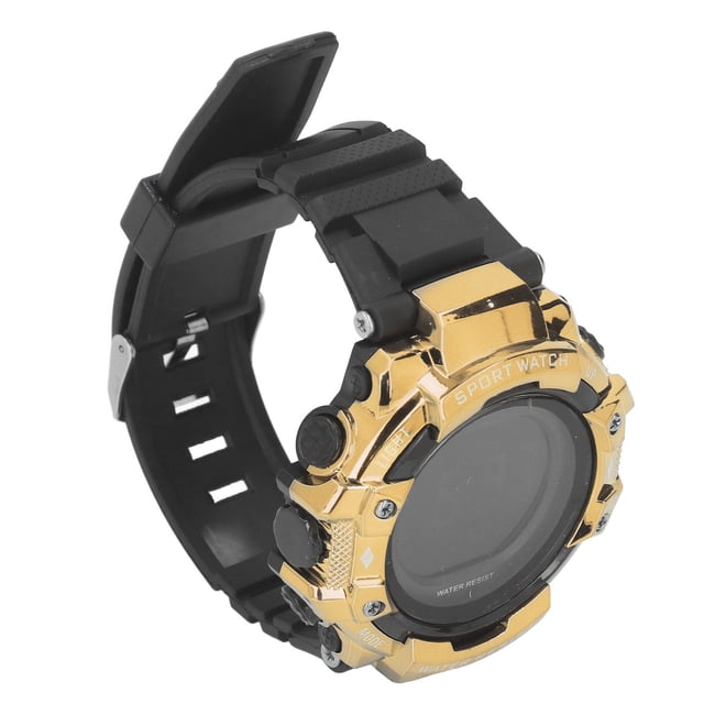 Sports Watch Digital Watch Large LED Screen Backlight 5bar Waterproof Date Alarm Chronograph Wrist Watch for Men Outdoor