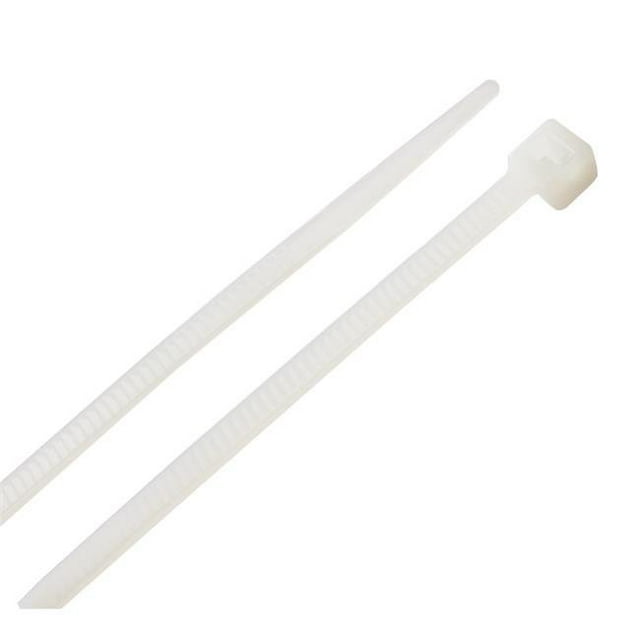 Home Plus 3004651 Attache-Câble 5,7 Po, Blanc - Lot de 100