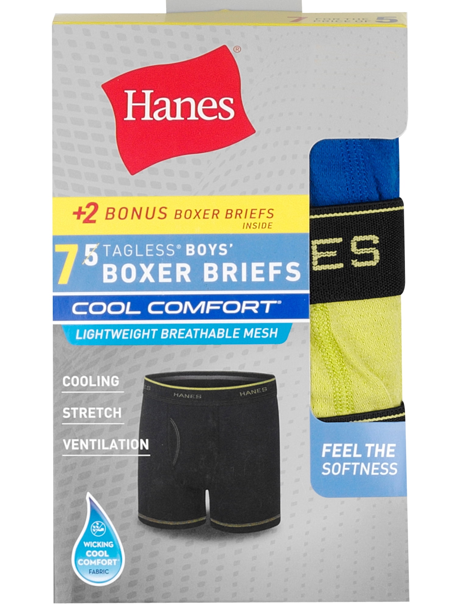 hanes most comfortable boxer briefs