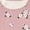 2 sets-pink, variant on ZROVA Women's 2-Pack Floral Pajama Sets, 6-Piece Soft Sleepwear Bundle with Short Sleeve Tops, Shorts & Long Pants