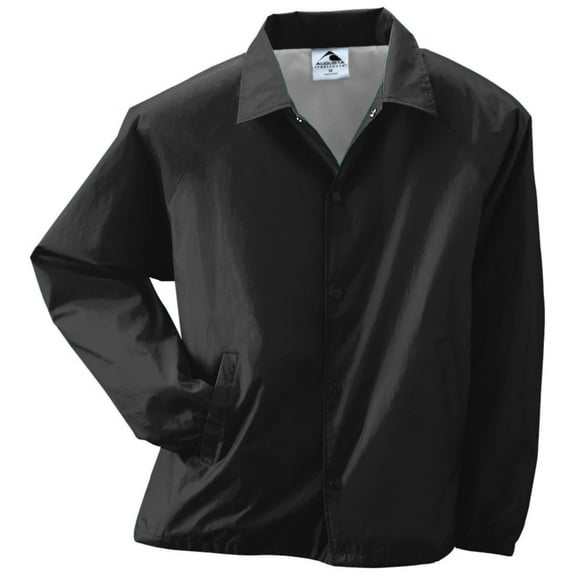 "Augusta Sportswear Boy's Nylon Coaches Jacket, Navy, Small"