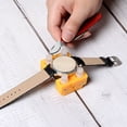 thumbnail image 5 of Abridor de tapa trasera de reloj Uxcell cuchillo de acero inoxidable de doble propósito para reloj de presión negro, 5 of 5