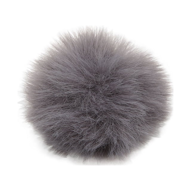 Muff de micrófono peludo micrófono Lavalier Wind Muff Jadeshay A