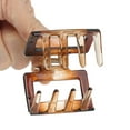 thumbnail image 6 of Vocoste Claw Clips No Slip Grip Plastic Brown Hair Clip for Women Girls 2.05", 6 of 6