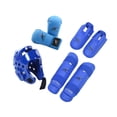 thumbnail image 4 of Equipo de entrenamiento de karate, casco de boxeo, equipo de ejercicio, guantes de boxeo con Azul L, 4 of 9