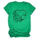 thumbnail image 4 of Camisetas con estampado de letras y cuello redondo de verano para mujer, blusas femeninas cómodas y elegantes, Tops OAVQHLG3B Store  lin121212, 4 of 5