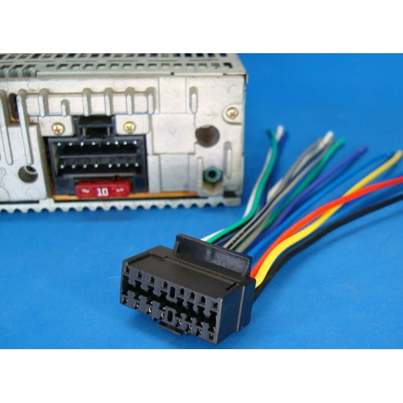 Absolute USA SON16-SY2X8, 16 Pin Car Stereo Wiring Harness, Power Plug Back Clip,for Sony Head Units