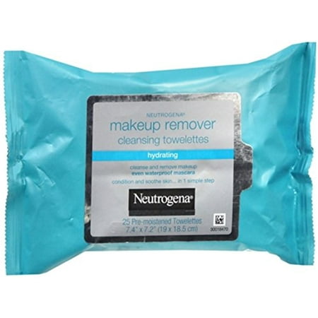 2 Pack - Neutrogena Makeup Remover Cleansing Towelettes 25 Each