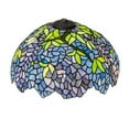 thumbnail image 3 of Meyda Tiffany 157253 Wisteria 9.5" Tall Lamp Shade, 3 of 5