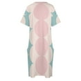 thumbnail image 4 of Vestido de verano de tricota para mujer traje holgado con bolsillos color Pastel, 4 of 6