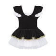 thumbnail image 7 of iiniim Girls Circus Ringmaster Square Neck Short Sleeves Tutu Dress Cosplay Dress Black 16, 7 of 7