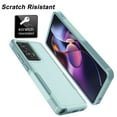 thumbnail image 6 of For Motorola Moto G Stylus 5G 2024 Case ,2 in 1 Phone Case for Moto G Stylus 5G 2024 6.7 inch ,Takfox Shockproof Heavy Duty Armor Hard Plastic & Rubber Rugged Full Body Bumper Cover -Mintgreen, 6 of 11