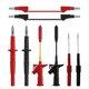 thumbnail image 4 of Kit de Cables de Prueba para Circuitos Automotrices, Kit de Prueba de Terminales, Kit de Cables de Prueba para Multímetro con Sonda Trasera, Color Negro, 4 of 6