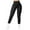 Black, variant on Women's Seamless Knit Workout Leggings, High Waisted Ribbed Butt Lifting Yoga Pants, High Elastic Squat Proof Running Leggings for Gym, Fitness and Everyday Activewear Black M
