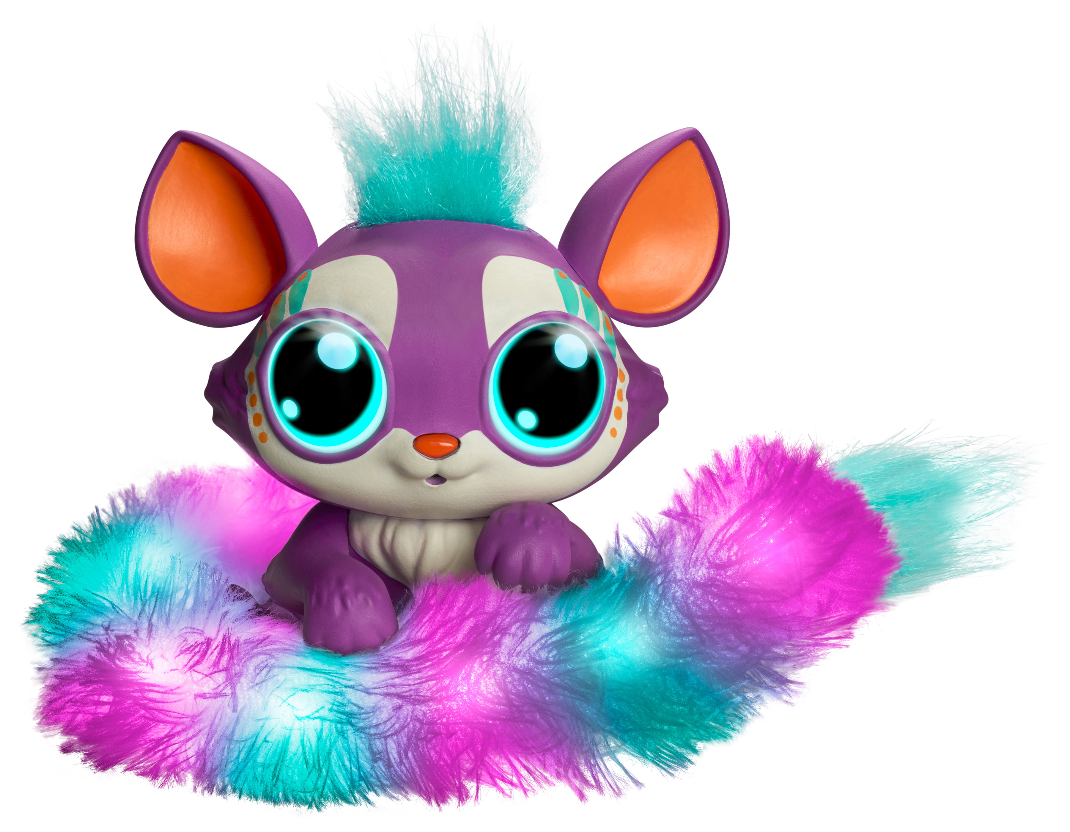 Lights Up Interactive Talking Toy Girls 5+ Lil' Gleemerz Glowzer Furry Friend 
