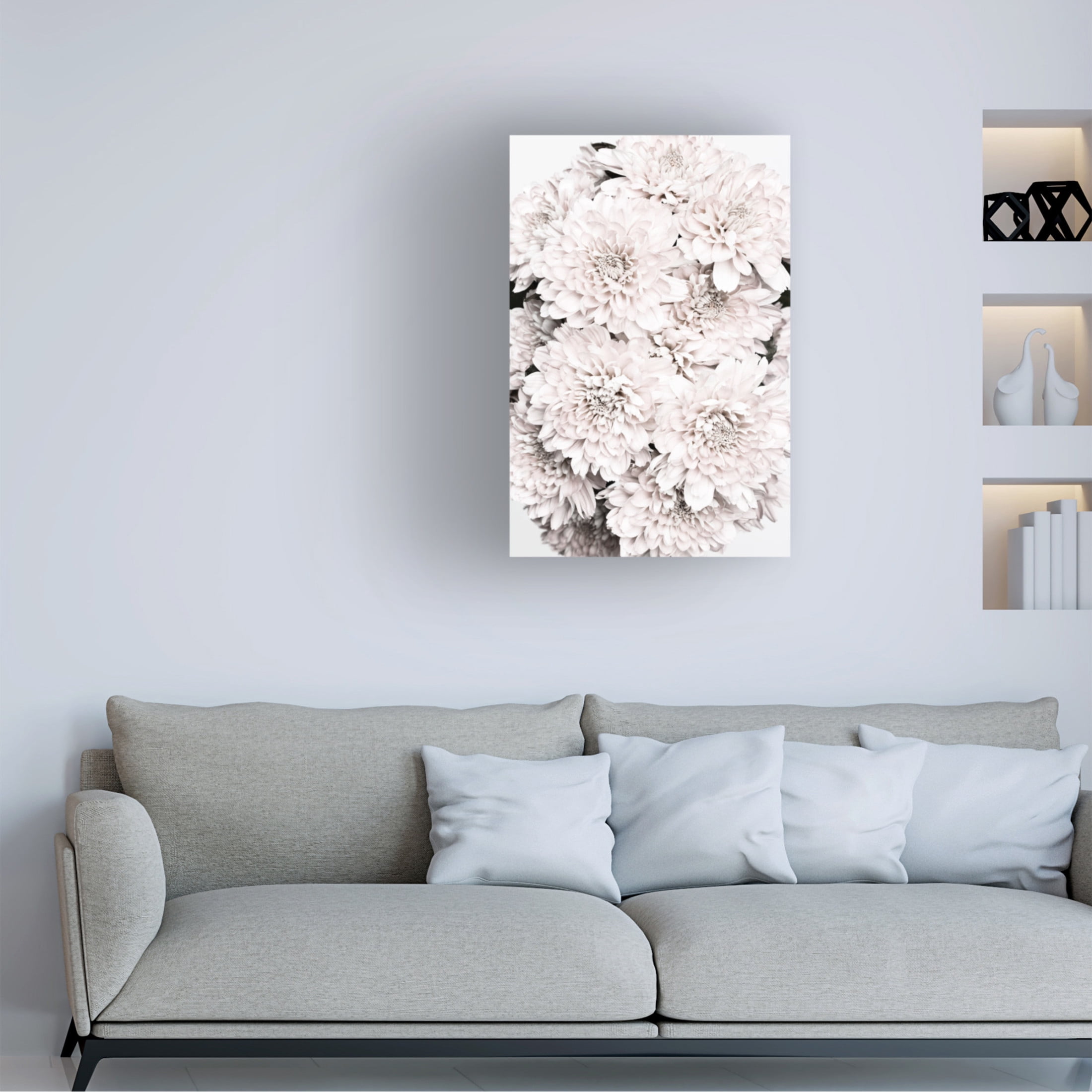 Trademark Fine Art Pictufy Studio Chrysanthemum No 08 Canvas Wall Art