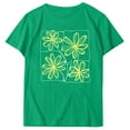 thumbnail image 4 of Women Casual Tops Cotton Womens T Shirts Casual Graphic Summer Clothes for Mature Women 2025 Vacation, 4 of 5