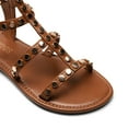 thumbnail image 6 of Dream Pairs Women’s Studded Gladiator Sandals – Flat Summer Sandals with Zip Closure, 6 of 8