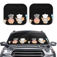 thumbnail image 2 of Saiise Little Chef Gnome for Foldable Car Sun Shades (2-Pack) Offer Sun Protection with an Easy-fold Design for Convenient Windshield Shading-Medium, 2 of 6