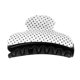 thumbnail image 2 of Clips de Agarre de Garra de cabellero Grande de Flor de Mujer Pinzas de Cabello Pinza Herramientas de Maquillaje de Cierre Puntos blancos Salvador Garra de pelo de cristal, 2 of 10