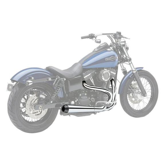 Cobra El Diablo 2-into-1 Chrome 4" Exhaust System (6476)