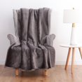 thumbnail image 1 of Oversized Plush Throw, 1 of 4