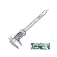 thumbnail image 1 of Pantalla digital Vernier Caliper LCD 0.01 mm / 0.001 pulgadas Micrómetro Calibre Regla Longitud Profundidad Acero inoxidable Portátil Tipo de mano 2 Inevent TO001041-02, 1 of 7