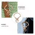 thumbnail image 3 of unbranded 10Ud Llaveros Clips Conchas Doranadas De Metal Creativo Y Resistente Para, 3 of 8