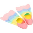 thumbnail image 2 of 1 Paire de Palmes de Natation Confortables en Silicone Flexible pour Enfants, 2 of 8