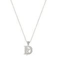 thumbnail image 4 of Disney Tinkerbell Women's Sterling Silver Initial Pendant, 18" Chain, 4 of 5