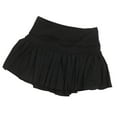 thumbnail image 4 of Falda plisada de tenis, pantalones cortos interiores transpirables, falda deportiva negra de moda para mujer con bolsillos para correr, yoga, talla M, 4 of 14
