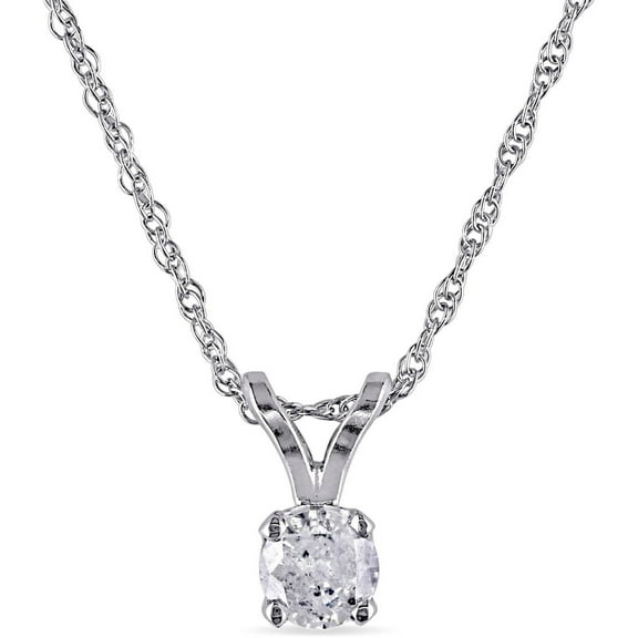 Everly Women's Diamond 10k White Gold Necklace