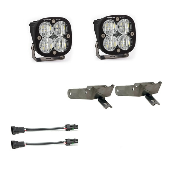 Super Duty Fog Lights Squadron Sport Super Duty 99-10 Super Duty Fog Pocket Kit Baja Designs Fits select: 1999-2010 FORD F250, 1999-2010 FORD F350