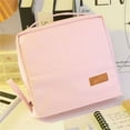 thumbnail image 7 of Makeup Bag, Toiletry Bag, Stand Up Three-Dimensional Non Collapsing Large Capacity Cosmetic Organizer, Waterproof Partitioned Storage Brush Holder, High-End Durable Travel Makeup Case, 7 of 7